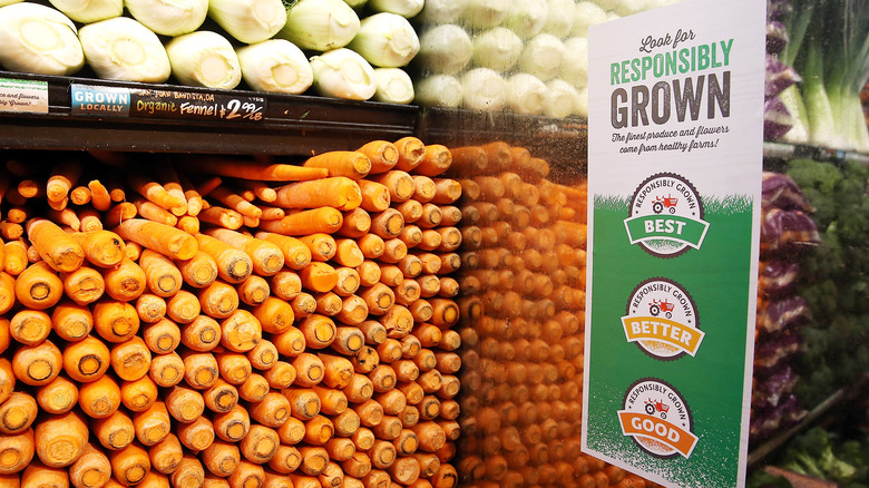 Carrots at Whole Foods