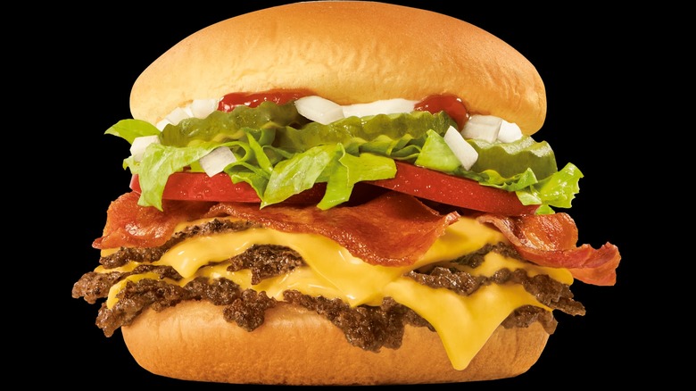 A Sonic Drive-In All-American Bacon Triple Sonic Smasher
