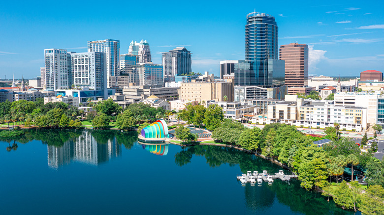 Cityscape of Orlando, Florida