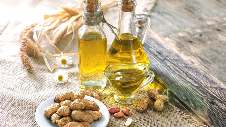 Peanut oil high heat saute 