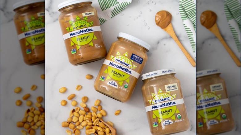 MaraNatha organic peanut butter products