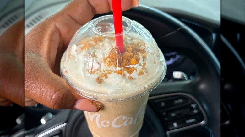 Caramel Apple Pie Frappe from McDonald's