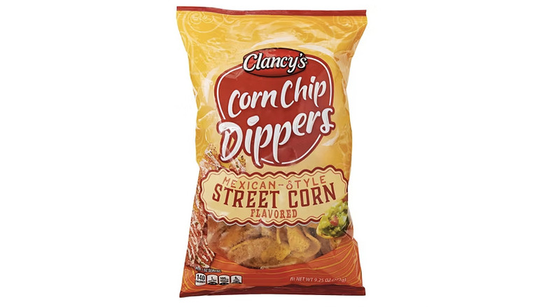Bag of Clancy's Mexican Style Street Corn Chip Dippers.