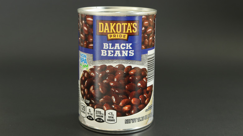 Can of Dakota's Pride Black Beans