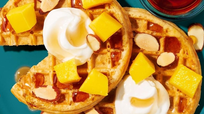 Prepared Eggo Protein Buttermilk Vanilla Waffles