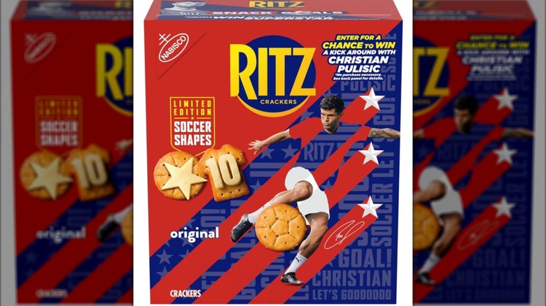 Box of Ritz World Cup crackers