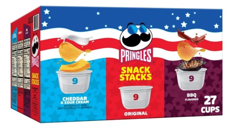 Pringles Potato Chips Variety Pack package