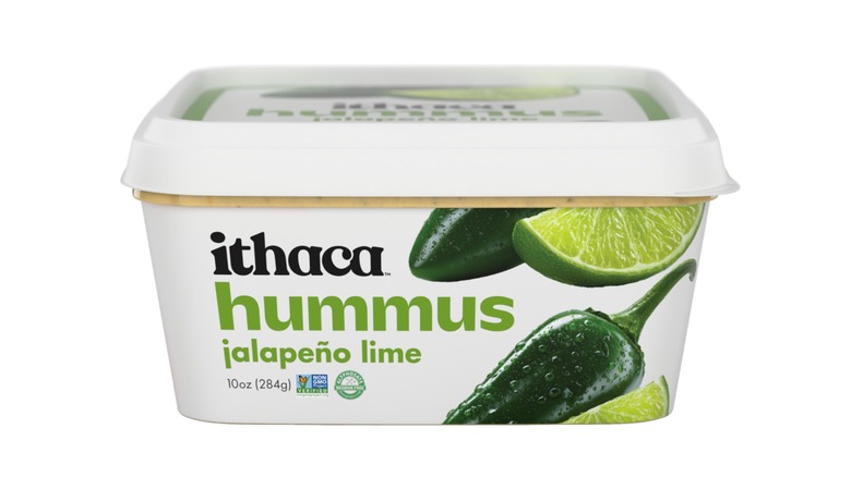 Package of Ithaca Jalapeño Lime Hummus.