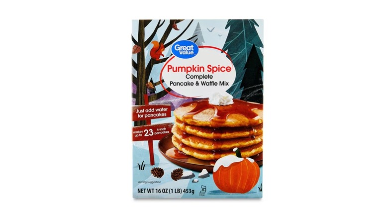 Great Value Pumpkin Spice Pancake & Waffle Mix