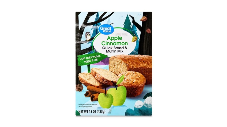 Great Value Apple Cinnamon Quick Bread and Muffin Mix