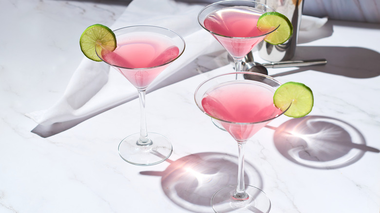 Cosmopolitan cocktails