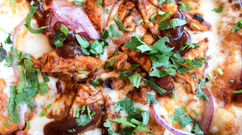 CPK's BBQ Chicken Pizza