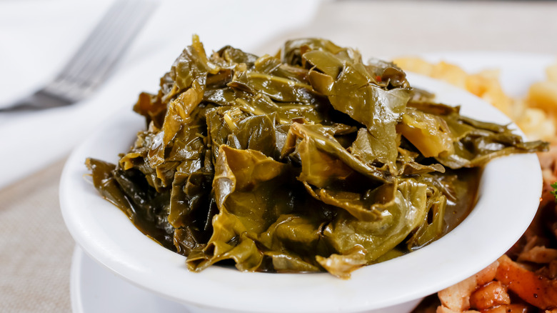 Collard Greens in bowl
