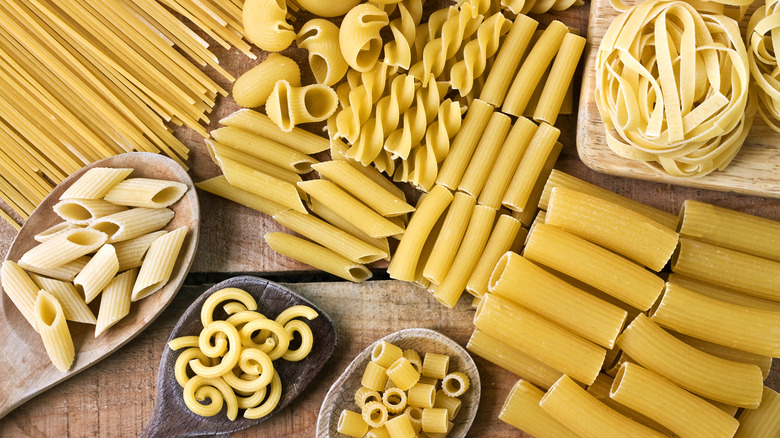 variety of pasta