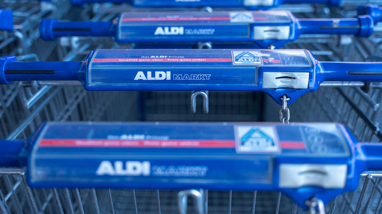 Aldi shopping carts