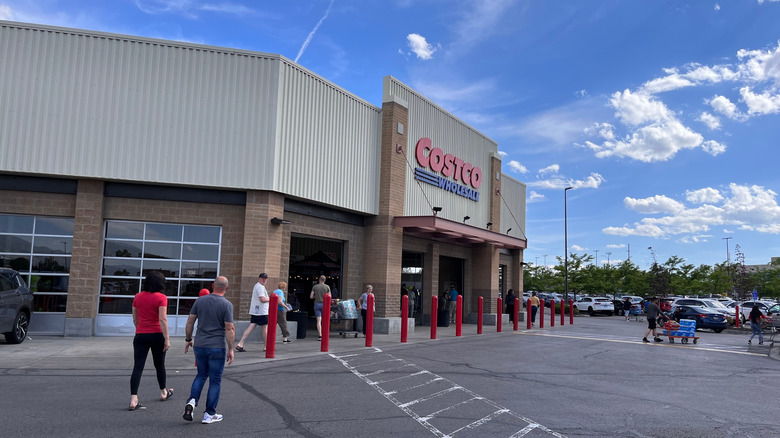 Exterior of the largest Costco in Salt Lake City, Utah