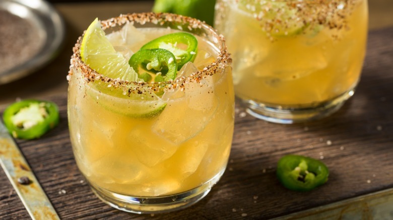 Spicy margaritas 