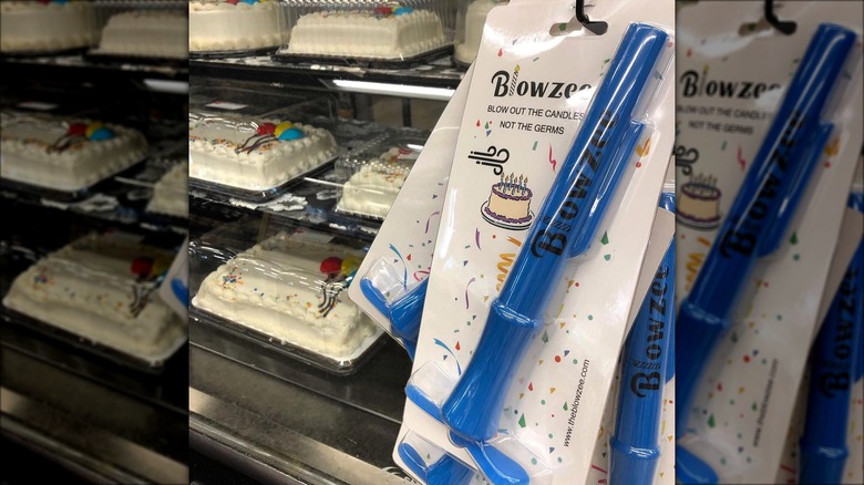 The Blowzees hanging in a store