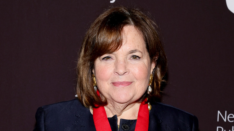 Ina Garten smiling at New York Library Gala