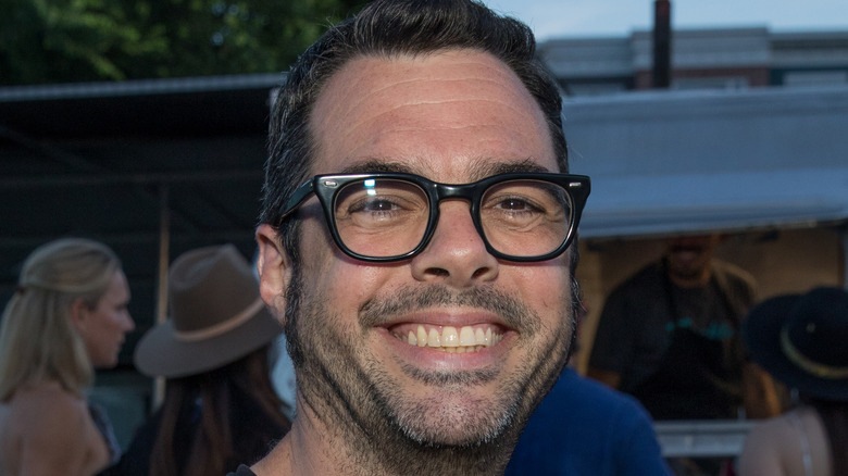 Aaron Franklin smiling