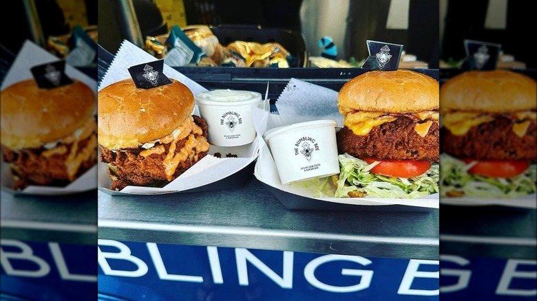 The Bumbling Bee's burgers