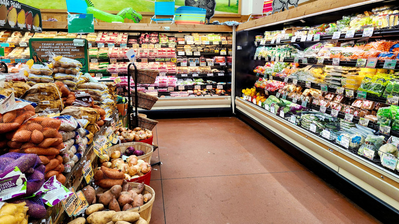 Trader Joe's produce section