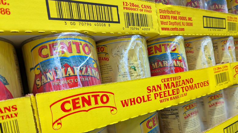 cento san marzano tomato cans
