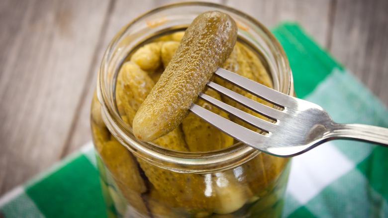 Jar of pickles