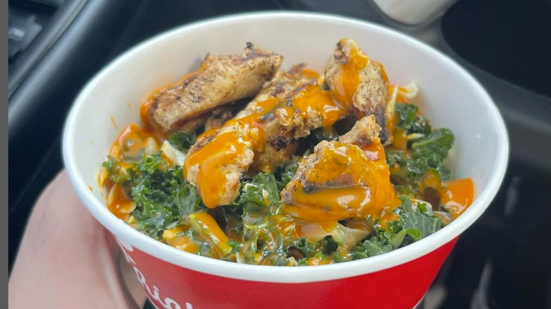Chick-fil-A chicken and salad menu hack
