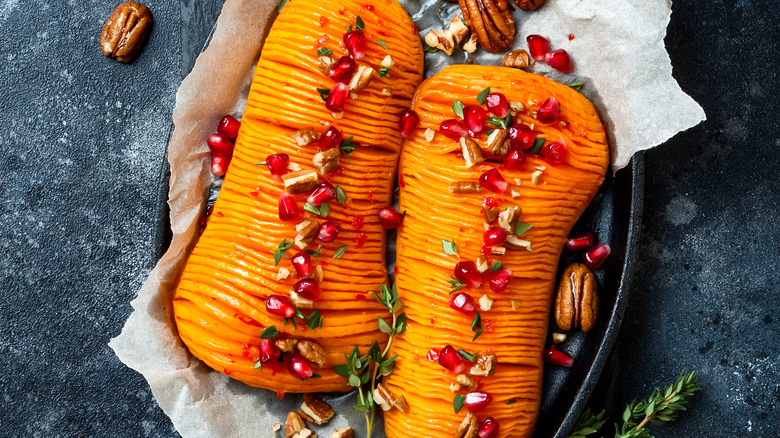 hasselback butternut squash