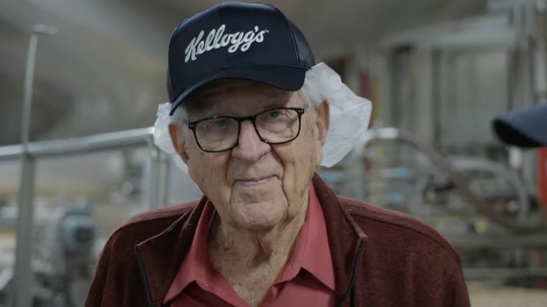 William "Bill" Post at the Kellogg's factory