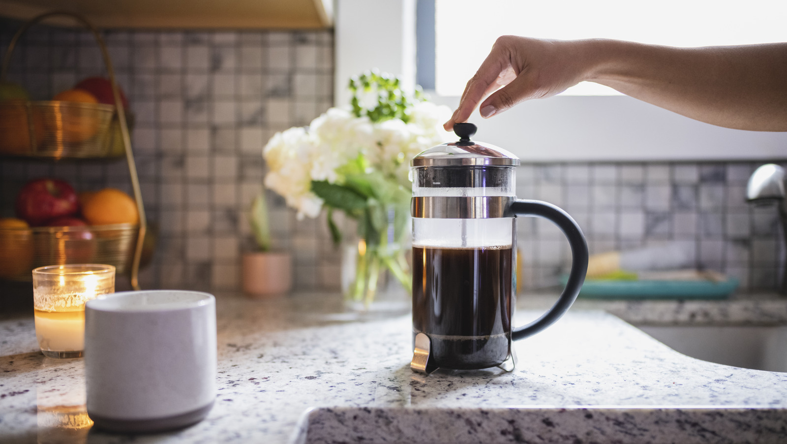 The Common Mistake That's Ruining Your French Press Coffee