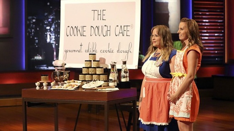 Julia Schmid and Joan Pacetti on 'Shark Tank'