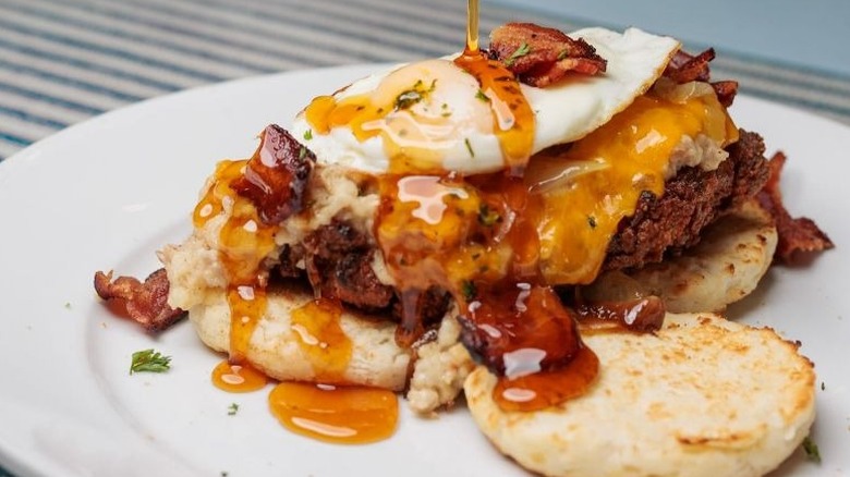 Martin's Tavern's Little Bit of Chicken Fried brunch sandwich