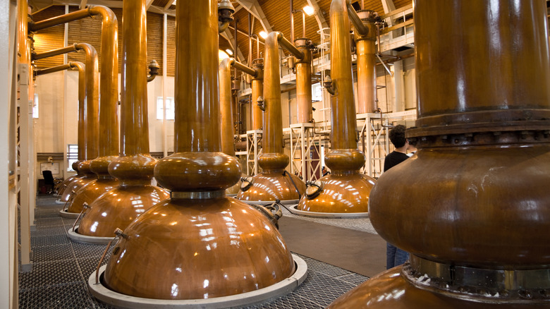 Scottish whisky stills