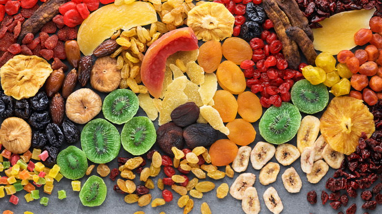 assorted dried fruit