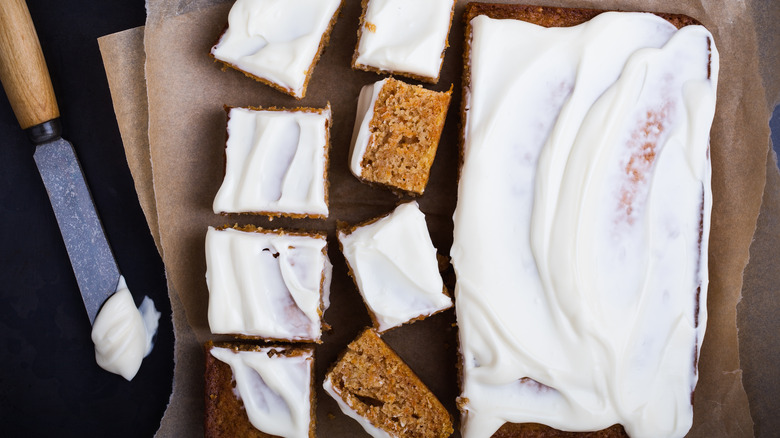 cake and frosting