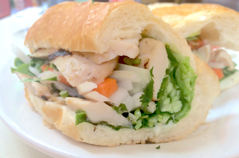 The Easiest Grilled Chicken Banh Mi Recipe