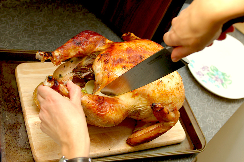 Don't be intimidated when it comes to turkey carving - you roasted the thing, now cut it up!
