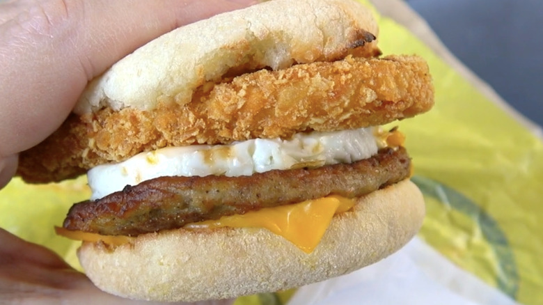 McMuffin with Hash Brown from McDonald's