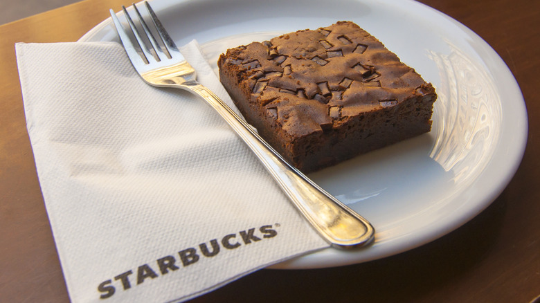 Starbucks brownie