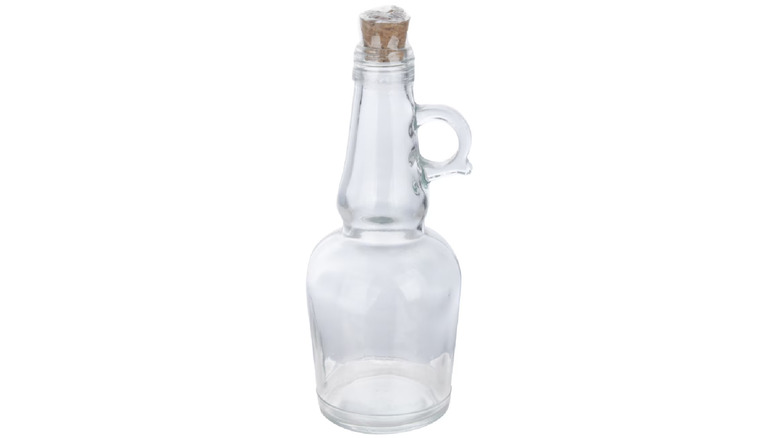 pictured glass jug