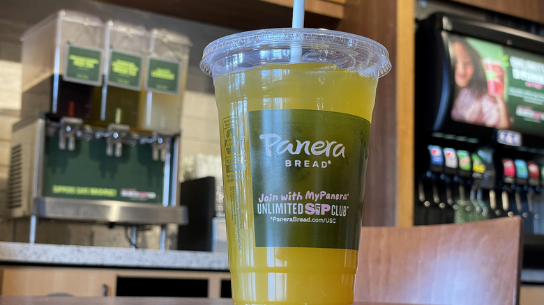 panera charged lemonade