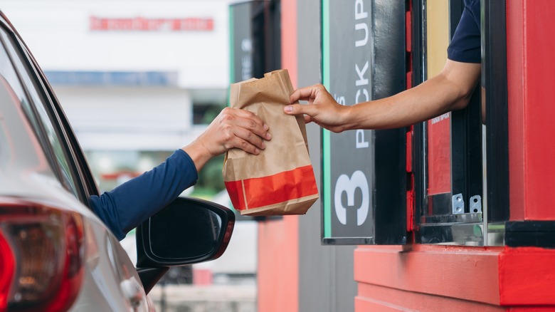 Drive-thru pick-up
