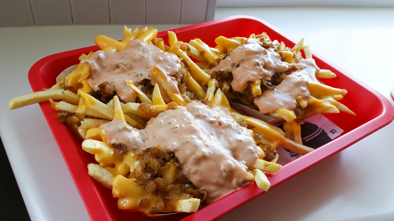 animal style French fries In-N-Out