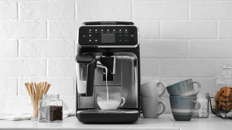 At home coffee bar