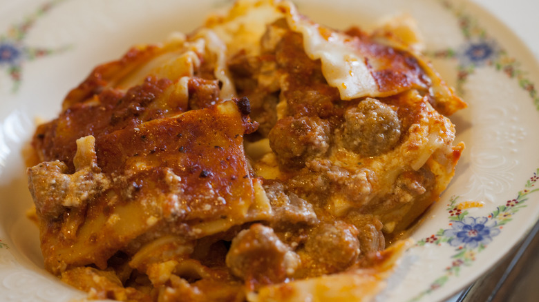 Lasagna di Carnevale.