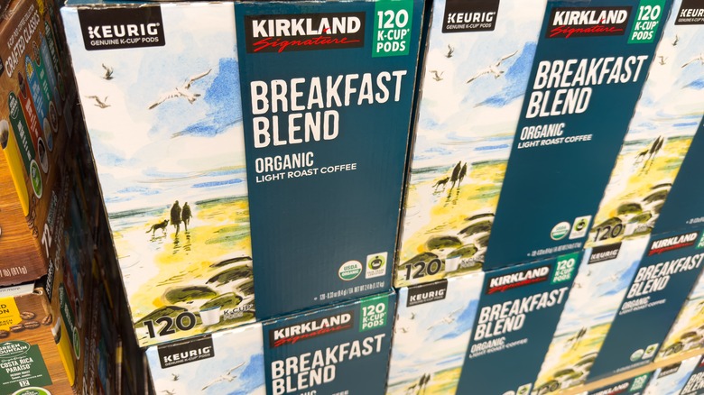 Cases of Kirkland Signature K-Cup Pods