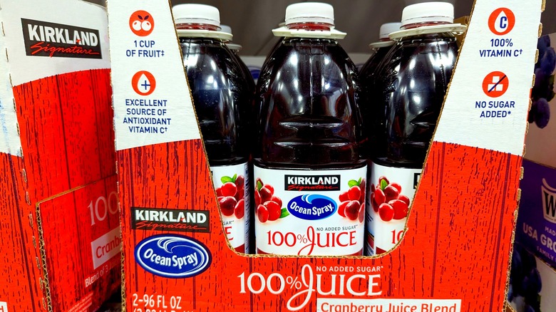 Case of Kirkland Signature Ocean Spray Cranberry Juice Blend