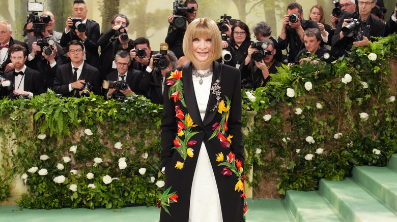 Anna Wintour at 2024 Met Gala in New York